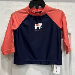 Janie and Jack NWT Swimwear Rash Guard Size 12-18 Months